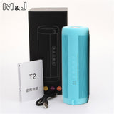 M&J Wireless Best Bluetooth Speaker Waterproof Portable Outdoor Mini Column Box Loudspeaker Speaker Design for iPhone Xiaomi