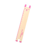 4PCS 15cm Kawaii Cartoon Animal Wood Ruler Measuring Drafting Straight Rulers Tool Promotional Gift Stationery
