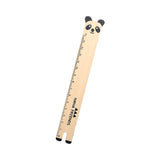 4PCS 15cm Kawaii Cartoon Animal Wood Ruler Measuring Drafting Straight Rulers Tool Promotional Gift Stationery