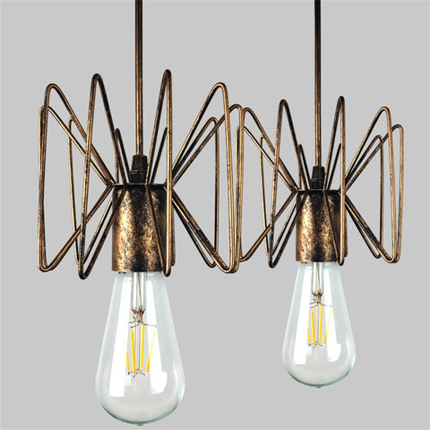 Vintage Nordic Spider Pendant Lamp Multiple Adjustable Retro Pendant Lights Loft Classic Decorative Fixture Lighting Led Home