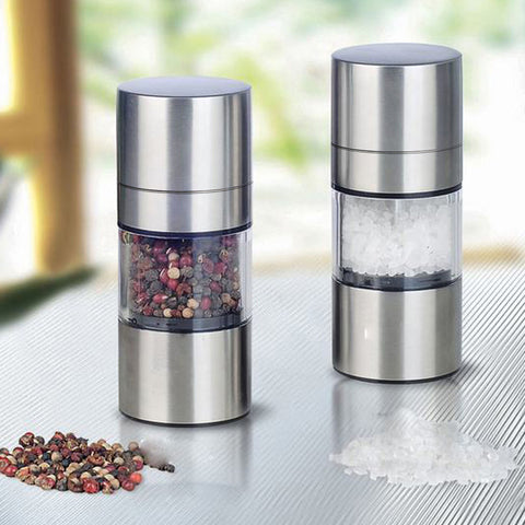 Stainless Steel Manual Salt Pepper Mill Grinder Seasoning Muller Pepper Mill moedor de pimenta Kitchen Cooking Tools