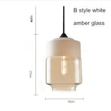 Industrial Glass Globe Shade Pendant Light Factory Fixture Modern Kitchen Opening Hanging Lamp for Living Dining Room Bar