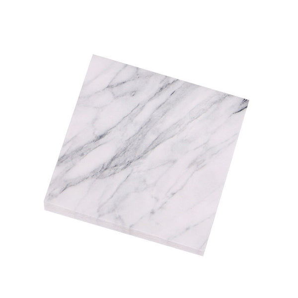 1PC(75 sheets)The Color of Marble Notepad Self Adhesive Memo Pad Sticky Notes Post It Bookmark School Office Supply