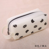 pencil case cat estuches school girl Kawaii Silica gel school pencilcase estuche estojo escolar papeleria trousse scolaire stylo