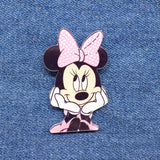 2017 New Acrylic Brooches Pins Figure Simpson Fruit cartoon jewelry cute dog cat Broche shirt enamel pin