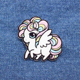 2017 New Acrylic Brooches Pins Figure Simpson Fruit cartoon jewelry cute dog cat Broche shirt enamel pin