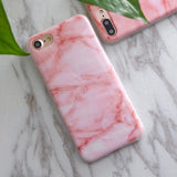 SoCouple For iphone 5s 5 SE 6 6s 6/7plus Flower Granite Scrub Marble Stone image Painted Silicone Phone Case For iphone 7 case