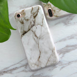 SoCouple For iphone 5s 5 SE 6 6s 6/7plus Flower Granite Scrub Marble Stone image Painted Silicone Phone Case For iphone 7 case