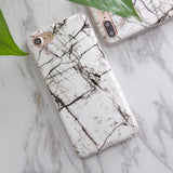 SoCouple For iphone 5s 5 SE 6 6s 6/7plus Flower Granite Scrub Marble Stone image Painted Silicone Phone Case For iphone 7 case