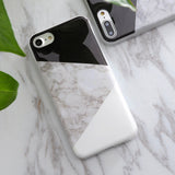 SoCouple For iphone 5s 5 SE 6 6s 6/7plus Flower Granite Scrub Marble Stone image Painted Silicone Phone Case For iphone 7 case