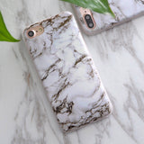 SoCouple For iphone 5s 5 SE 6 6s 6/7plus Flower Granite Scrub Marble Stone image Painted Silicone Phone Case For iphone 7 case