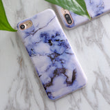 SoCouple For iphone 5s 5 SE 6 6s 6/7plus Flower Granite Scrub Marble Stone image Painted Silicone Phone Case For iphone 7 case