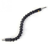 High Quality Plastic+Metal Electronics Drill Black 295mm Flexible Shaft Bits Extention Screwdriver Bit Holder Connect Link