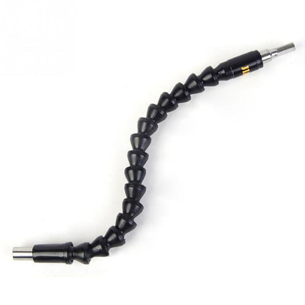 High Quality Plastic+Metal Electronics Drill Black 295mm Flexible Shaft Bits Extention Screwdriver Bit Holder Connect Link