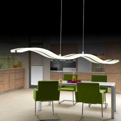 TOP 38W dimmable LED modern pendant light Creative novelty home indoor Pendant Light Lamp for Dining room living room AC90-260V