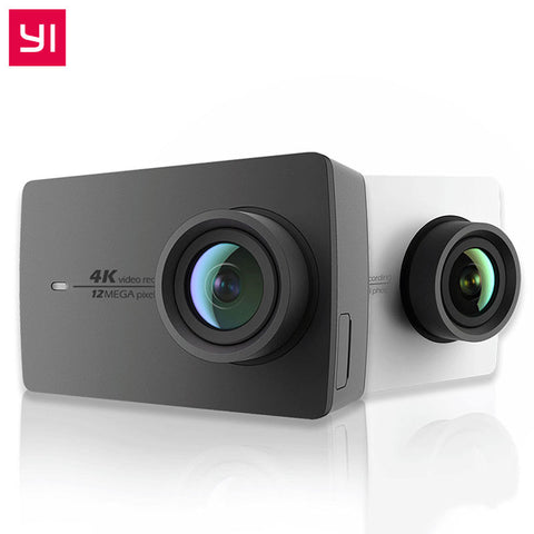 YI 4K Action Camera International Edition Ambarella A9SE Cortex-A9 ARM 12MP CMOS 2.19" 155 Degree EIS LDC WIFI Sports Camera