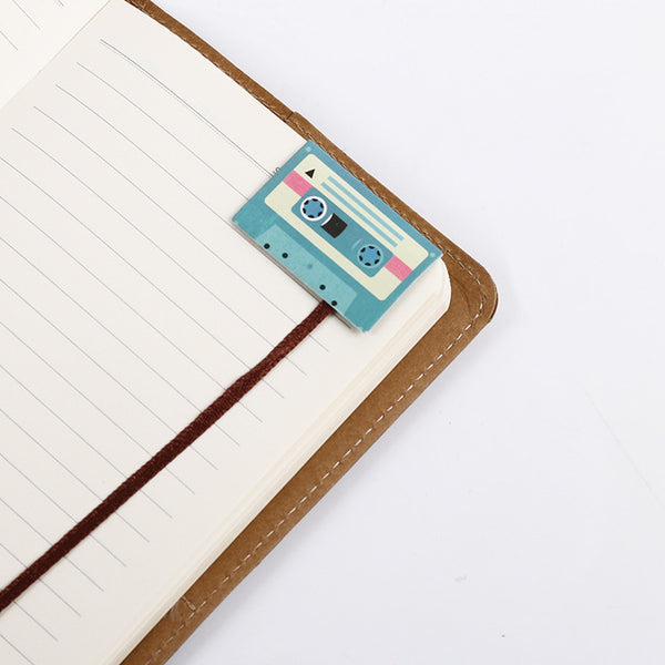 3PCS Mini Novelty Long Tail Magnet Labels Indexes Paper Bookmark Magnetic Bookmarks Clip School Office Supply Gift Stationery