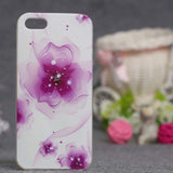 For Iphone 5 SE Case silicone soft Ultra Thin Cover For iphone 5s luxury 3D Flower Shell For iPhone 5 Phone Case Soft TPU Covers