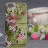For Iphone 5 SE Case silicone soft Ultra Thin Cover For iphone 5s luxury 3D Flower Shell For iPhone 5 Phone Case Soft TPU Covers