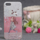 For Iphone 5 SE Case silicone soft Ultra Thin Cover For iphone 5s luxury 3D Flower Shell For iPhone 5 Phone Case Soft TPU Covers