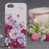 For Iphone 5 SE Case silicone soft Ultra Thin Cover For iphone 5s luxury 3D Flower Shell For iPhone 5 Phone Case Soft TPU Covers