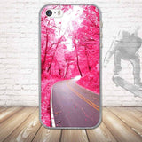 For Iphone 5 SE Case silicone soft Ultra Thin Cover For iphone 5s luxury 3D Flower Shell For iPhone 5 Phone Case Soft TPU Covers