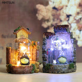 Cute House Table Decorative Lamps Wire Fairy Lights  Indoor String LED for Festival Wedding Party Home Decoration