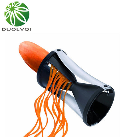 DUOLVQI Mini Carrot Vegetable Grater Creative Kitchen Accessories Fruit Vegetable Tools Manual Spiral Vegetable Cutter Gadget