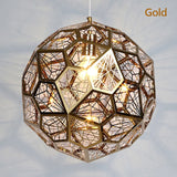 Modern Stainless Steel Pendant lights Jewel Ball E27 Hang lamp For Living Room Study Bedroom/bar
