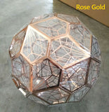 Modern Stainless Steel Pendant lights Jewel Ball E27 Hang lamp For Living Room Study Bedroom/bar