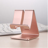 BETOHE Universal Aluminum Metal Mobile Phone Tablet Desk Holder Stand for iPhone 7 / 7 Plus 6s 6 5s 5 Cellphone for Ebook