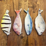 Creative fish shaped pencil case  pencil bag pencil box pencilcase box fish of large capacity upgrade school funny gift