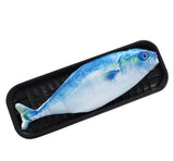 Creative fish shaped pencil case  pencil bag pencil box pencilcase box fish of large capacity upgrade school funny gift