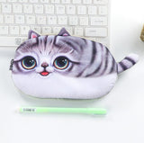 Creative Funny Cat Pencil Bag , Fashionable Cute Cat Pencil Bag for School Kids as Coin Bags