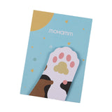 3PCS Cute Cartoon Animals Cat Paw Memo Pad Sticky Notes Memo Notebook Stationery Papelaria Escolar School Supplies